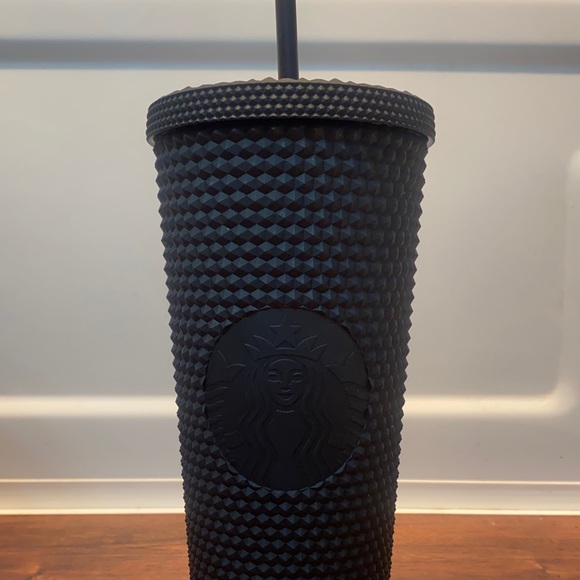 Starbucks Other - Black Matte Starbucks 24oz tumbler with straw